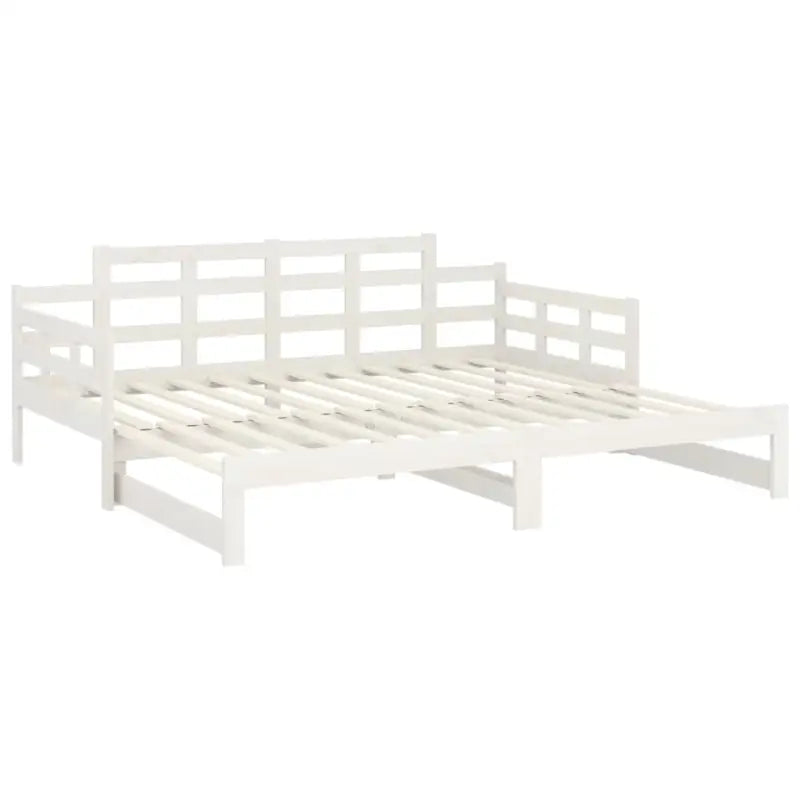 Houten slaapbank met massief grenenhout en handige totale afmetingen - Bedden & bedframes