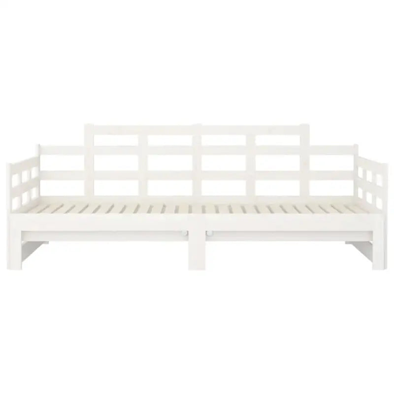 Houten slaapbank met massief grenenhout en handige totale afmetingen - Bedden & bedframes