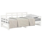 Houten slaapbank met massief grenenhout en handige totale afmetingen - Bedden & bedframes