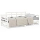 Houten slaapbank met massief grenenhout en handige totale afmetingen - Bedden & bedframes