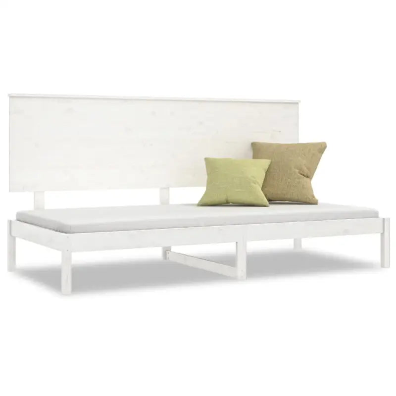 Houten slaapbank van massief grenenhout met klassiek design - Bedden & bedframes