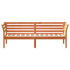 Houten slaapbank van massief grenenhout met multiplex lattenbodem - Bedden & bedframes