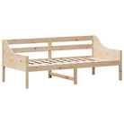 Houten slaapbank van massief grenenhout met multiplex lattenbodem - Bedden & bedframes