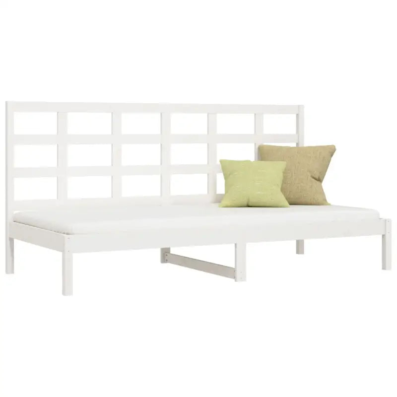 Houten slaapbank van massief grenenhout met tijdloos design - Bedden & bedframes