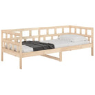 Houten slaapbank van massief grenenhout voor dag en nacht gebruik - Bedden & bedframes