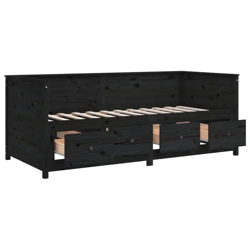 Houten slaapbank van massief grenenhout voor gasten blijven slapen - Bedden & bedframes