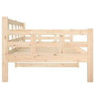 Houten slaapbank van massief grenenhout voor gasten blijven slapen - Bedden & bedframes