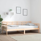 Houten slaapbank van massief grenenhout voor gasten blijven slapen - Bedden & bedframes