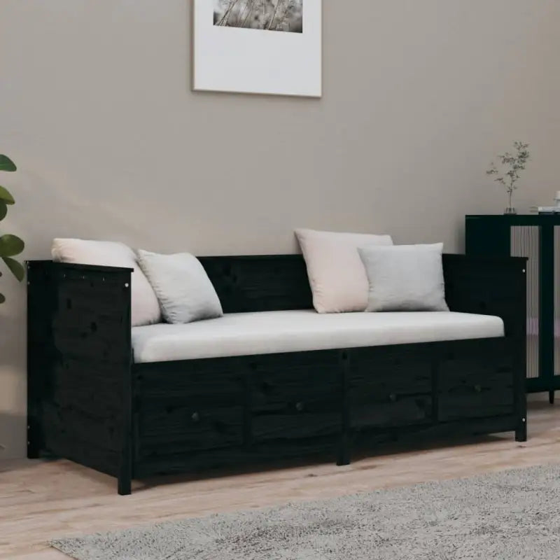 Houten slaapbank van massief grenenhout voor gasten blijven slapen - Bedden & bedframes