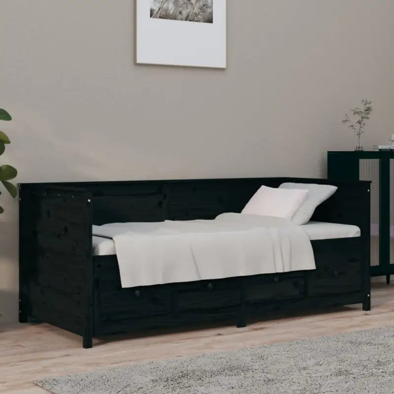 Houten slaapbank van massief grenenhout voor gasten blijven slapen - Bedden & bedframes