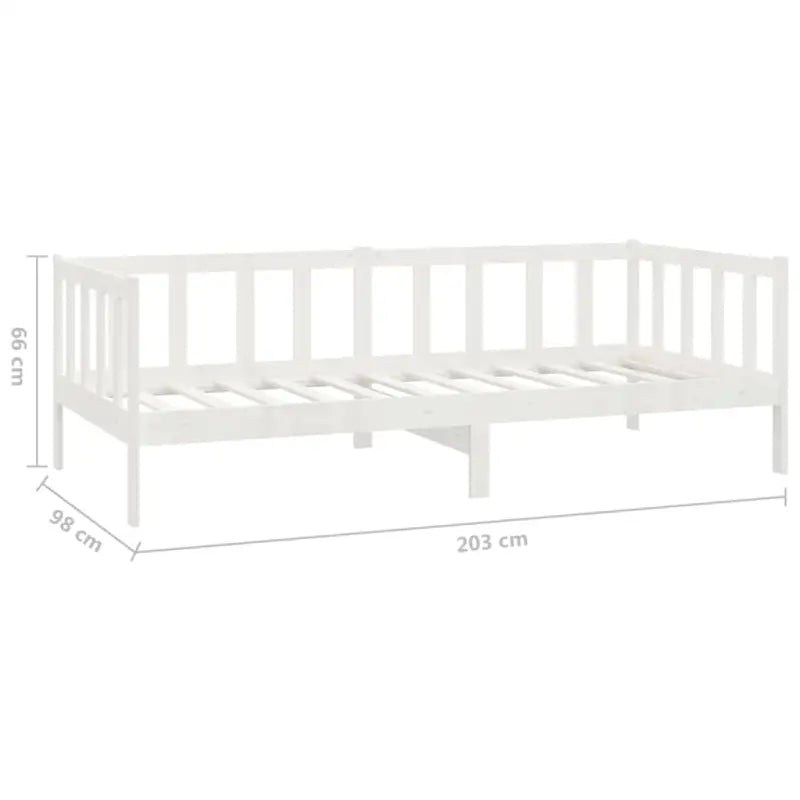 Houten slaapbank van massief grenenhout voor gasten en zitruimte - Bedden & bedframes