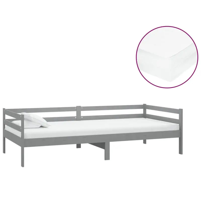 Houten Slaapbank van Massief Grenenhout voor Logees en Comfort - Bedden & bedframes