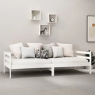 Houten slaapbank van massief grenenhout voor logees en lounge - Bedden & bedframes
