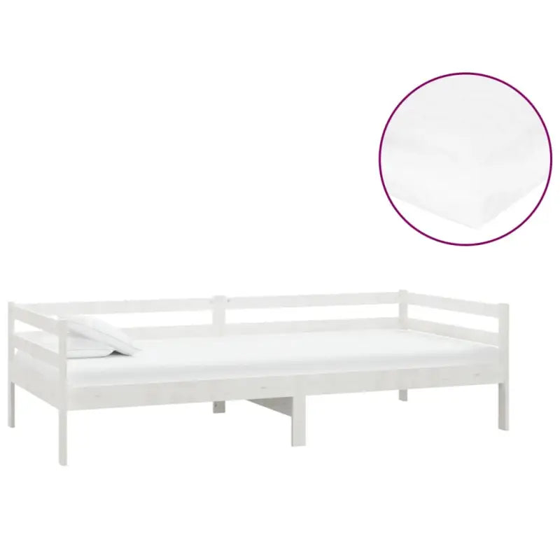 Houten slaapbank van massief grenenhout voor logees en lounge - Bedden & bedframes