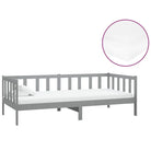 Houten Slaapbank van Massief Grenenhout voor Logees en Zitcomfort - Bedden & bedframes