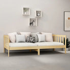 Houten slaapbank van massief grenenhout voor logees en zitcomfort - Bedden & bedframes