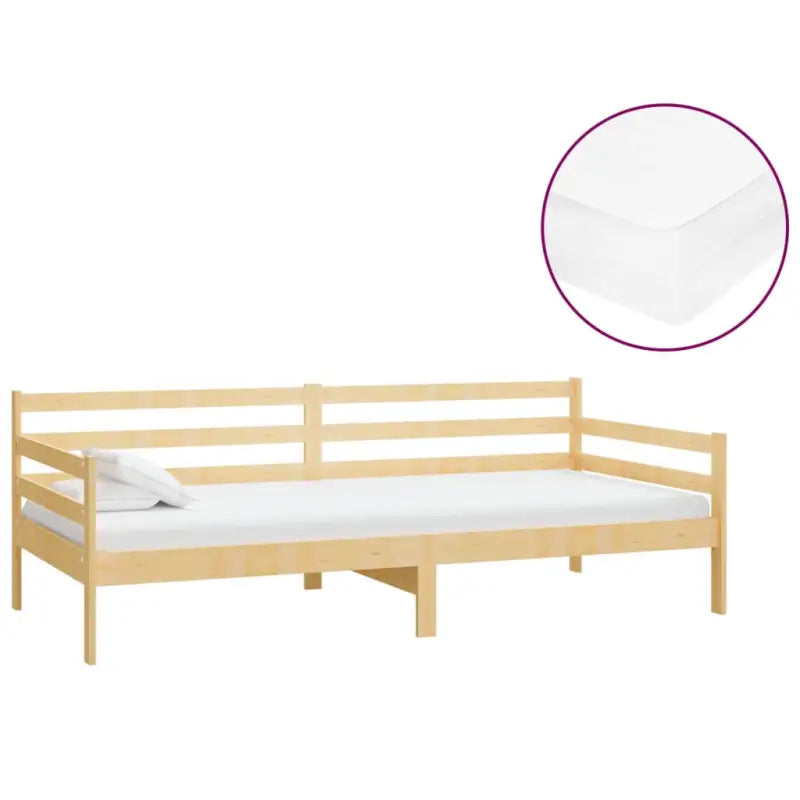Houten slaapbank van massief grenenhout voor logés en daggebruik - Bedden & bedframes