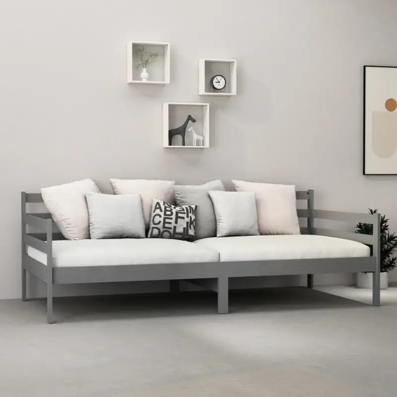 Houten slaapbank van massief grenenhout voor logés en zitcomfort - Bedden & bedframes