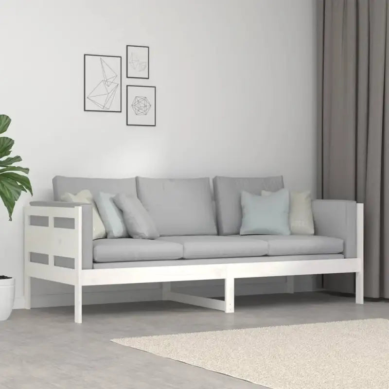 Houten slaapbank van massief grenenhout voor onverwachts gasten slapen - Bedden & bedframes