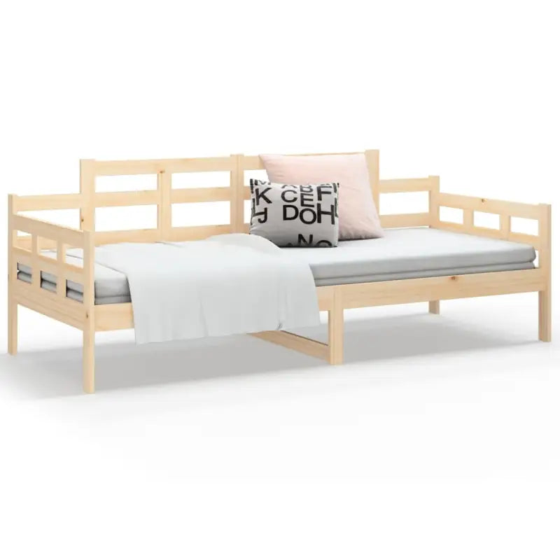 Houten slaapbank van massief grenenhout voor onverwachts gasten blijven slapen - Bedden & bedframes