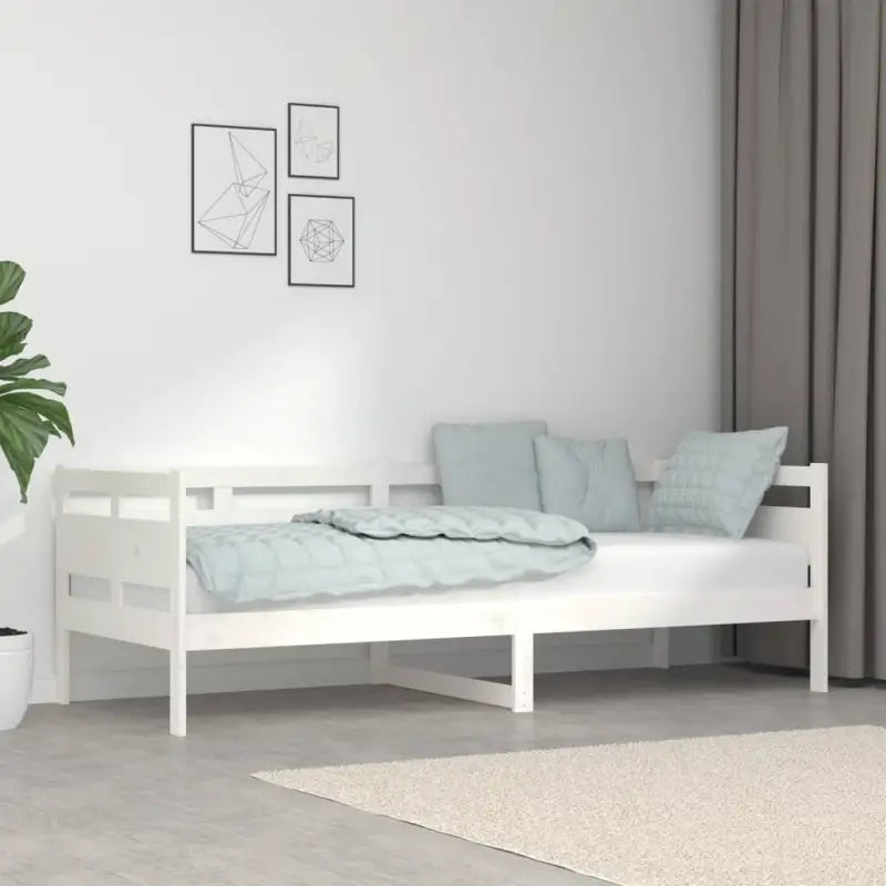 Houten slaapbank van massief grenenhout voor onverwachts gasten slapen - Bedden & bedframes