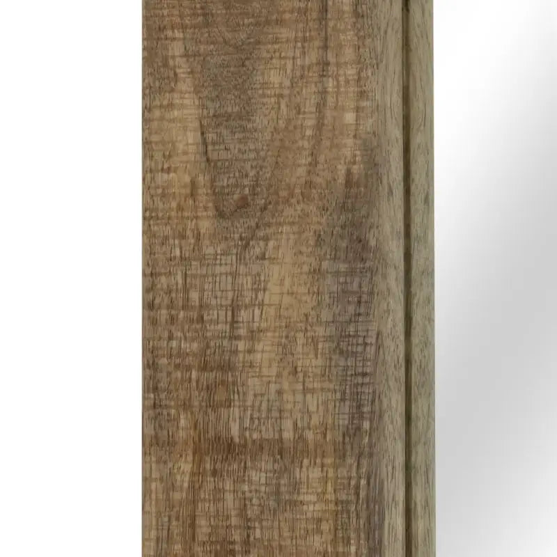 Houten spiegel met massief mangohouten frame en vintage charme - Spiegels