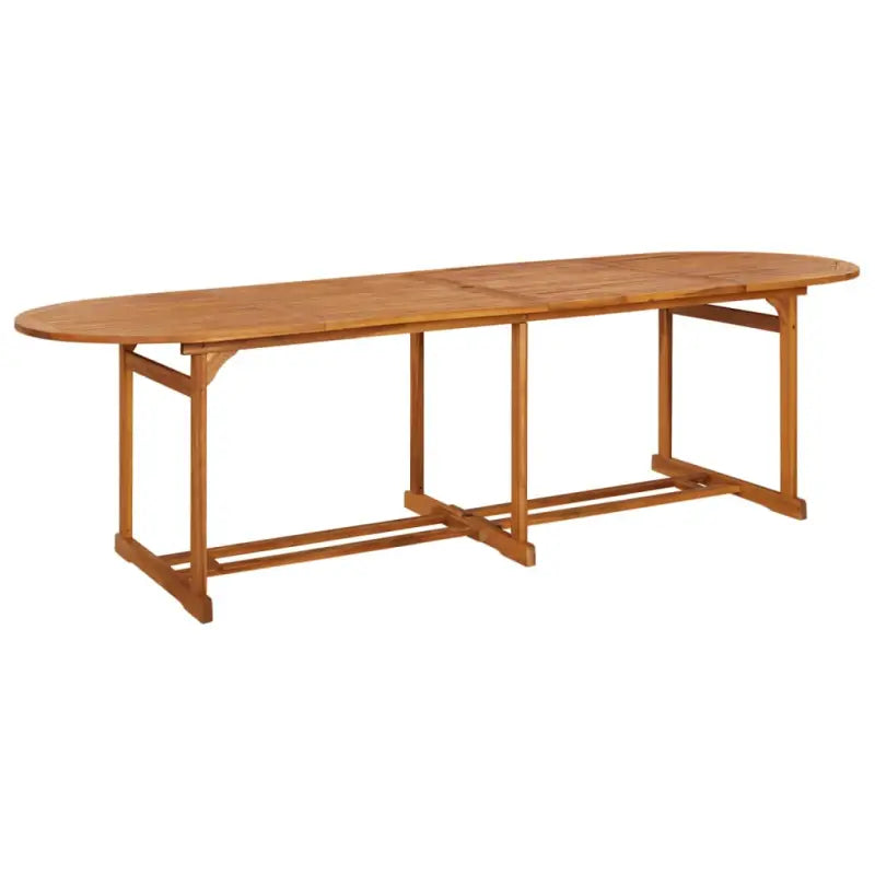 Houten Tafel van Massief Acaciahout voor Buiten Tuin Terras of Patio - Tuintafels
