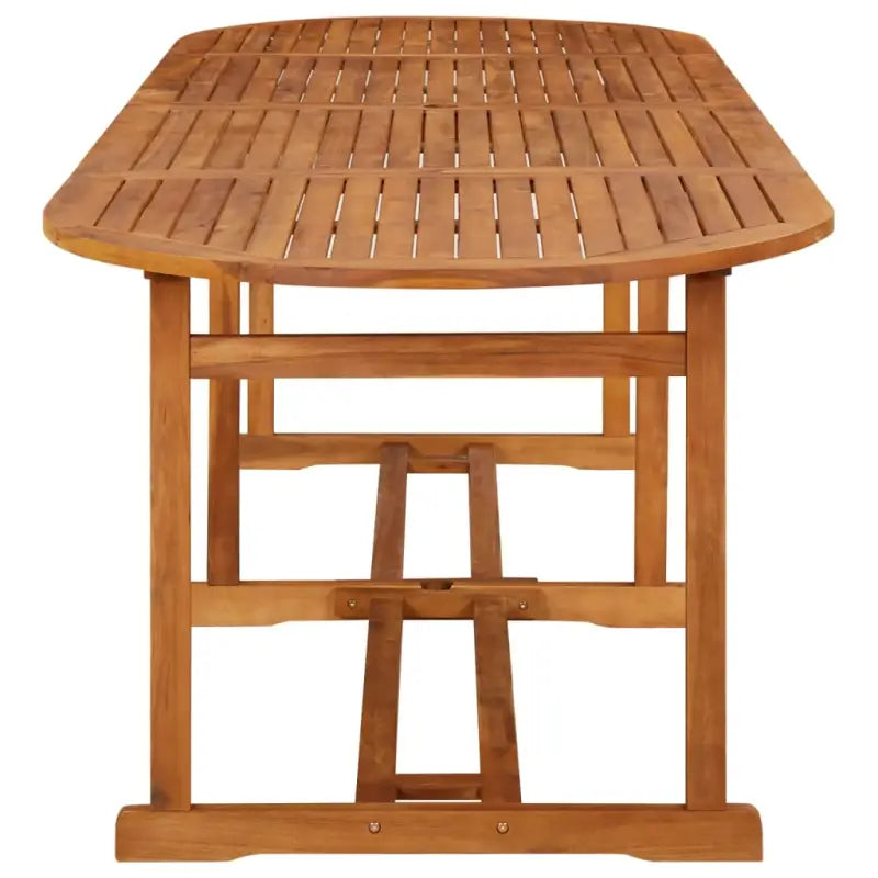 Houten Tafel van Massief Acaciahout voor Buiten Tuin Terras of Patio - Tuintafels