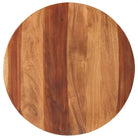 Houten tafelblad van massief gerecycled hout met rustieke charme - 50 cm 25-27 mm / 1 / Massief acaciahout - Tafelbladen