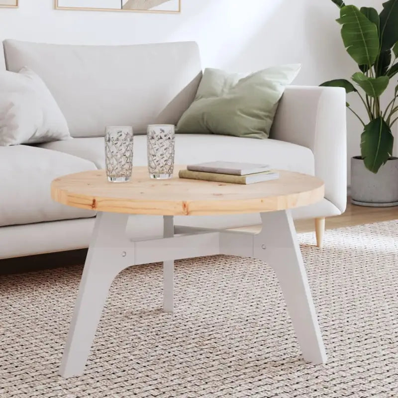 Houten tafelblad van massief grenenhout met rustieke uitstraling - Naturel / 70 x 3 cm / 1 - Tafelbladen