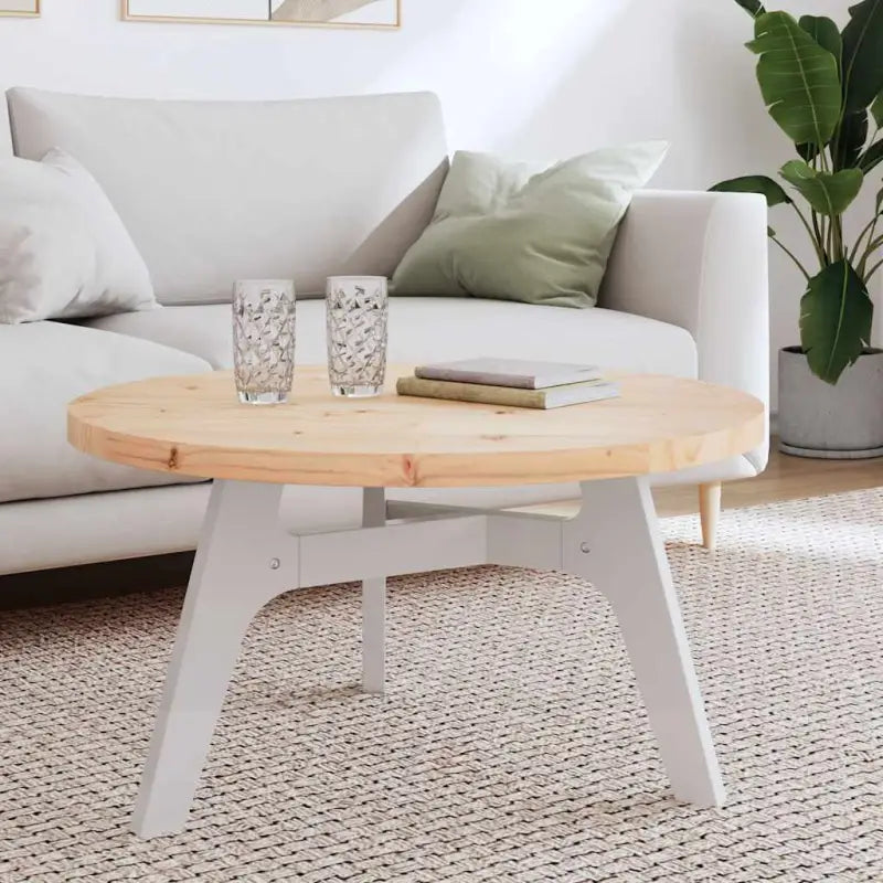Houten tafelblad van massief grenenhout met rustieke uitstraling - Naturel / 80 x 3 cm / 1 - Tafelbladen
