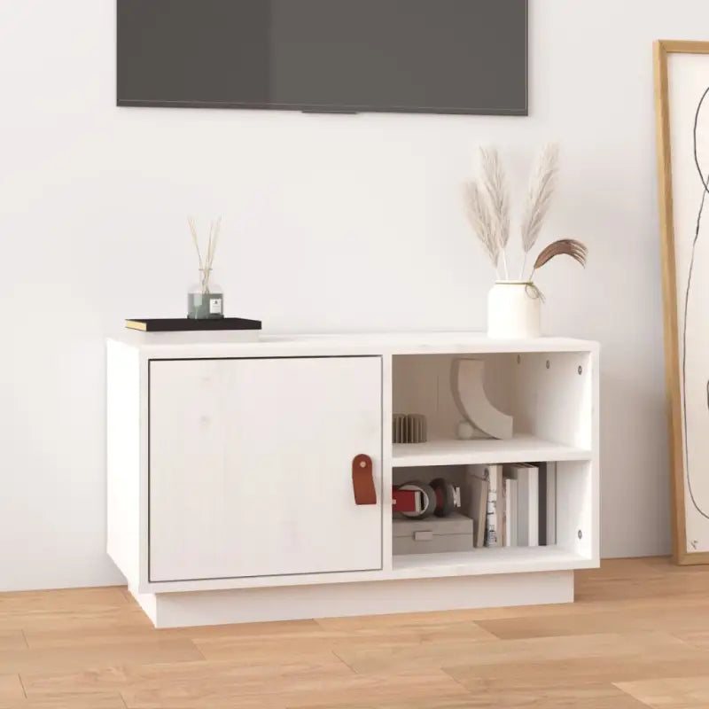 Houten televisiemeubel van massief grenenhout voor je woonruimte - Tv-meubels