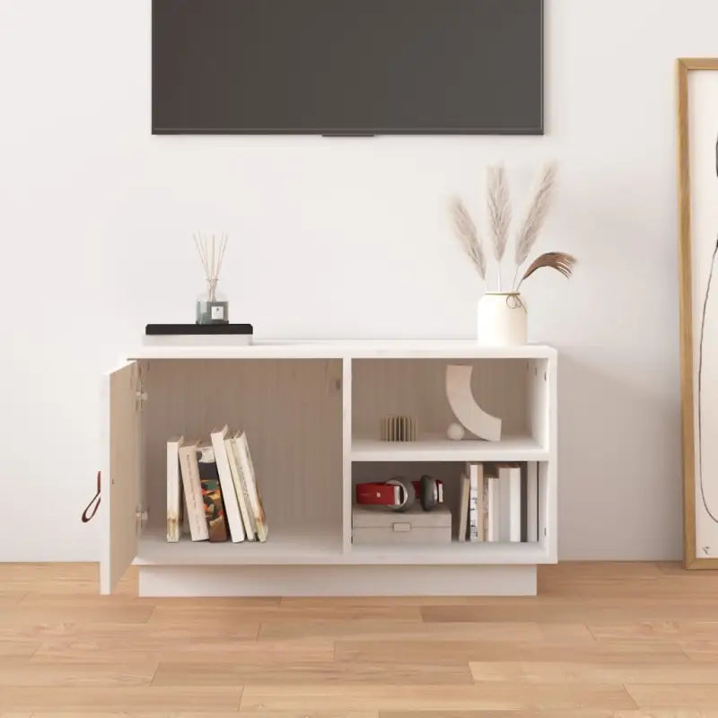 Houten televisiemeubel van massief grenenhout voor je woonruimte - Tv-meubels