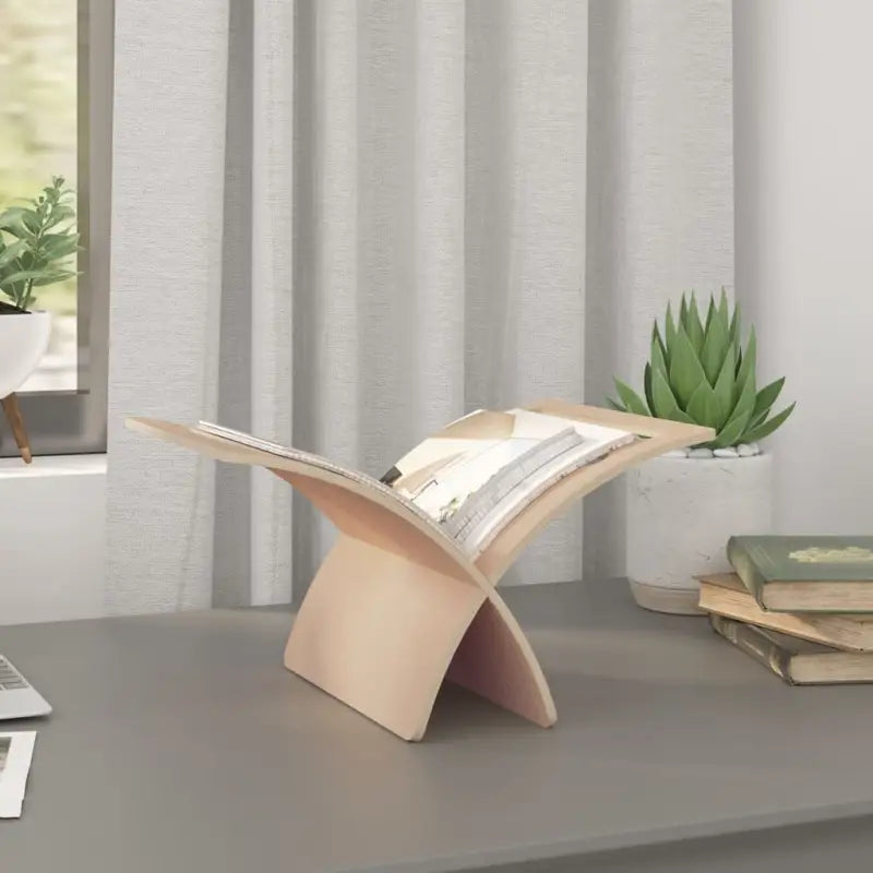 Houten Tijdschriftenrek voor Organisatie in Woonkamer en Eetkamer - Tijdschriftenrekken