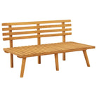Houten tuinbank met kussens van massief acaciahout voor buitengebruik - Modulaire tuinbanken