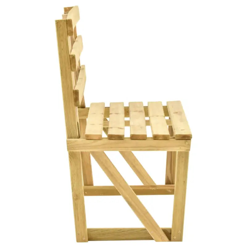 Houten tuinbank met ruim zitgedeelte voor buitengebruik - 120 cm / 1 - Tuinbanken