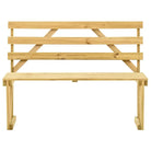 Houten tuinbank met ruim zitgedeelte voor buitengebruik - 120 cm / 1 - Tuinbanken