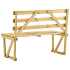 Houten tuinbank met ruim zitgedeelte voor buitengebruik - 120 cm / 1 - Tuinbanken