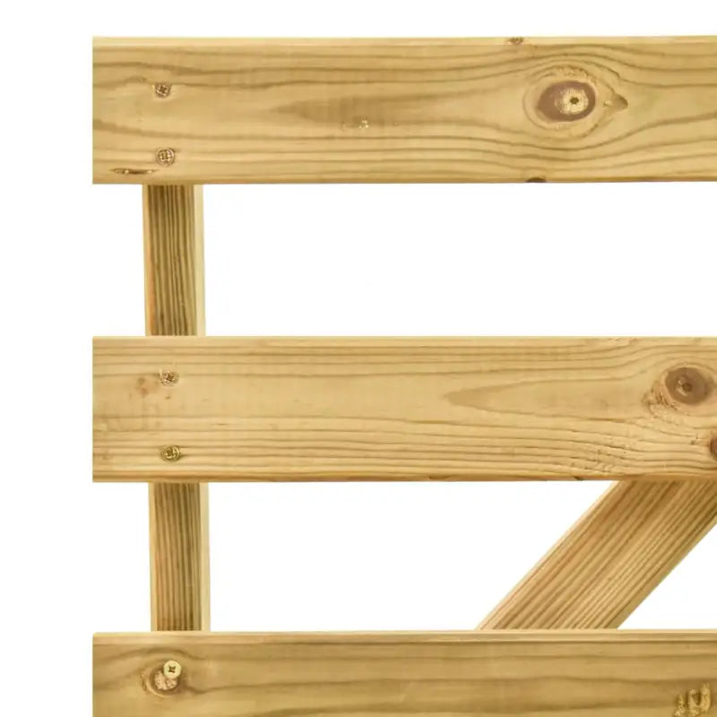 Houten tuinbank met ruim zitgedeelte voor buitengebruik - 120 cm / 1 - Tuinbanken