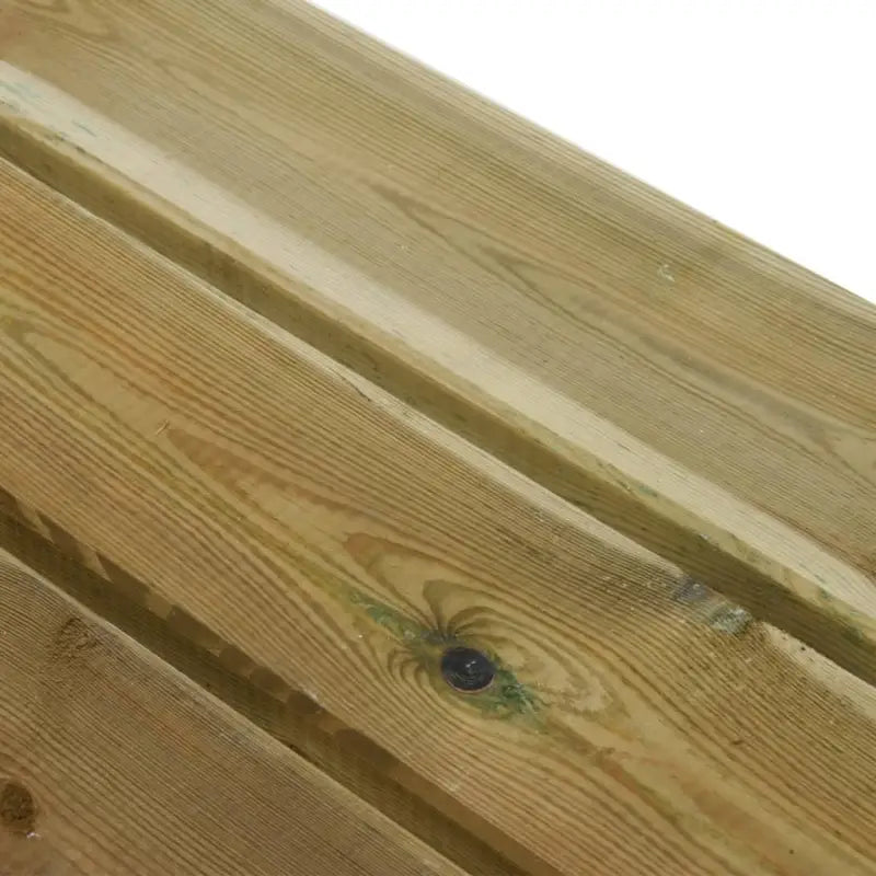Houten tuinbank van geïmpregneerd massief grenenhout voor buitengebruik - Tuinbanken