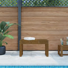 Houten tuinbank van massief grenenhout voor buitengebruik - Honingbruin grenenhout / 80 x 38 x 45 cm / 1 - Tuinbanken
