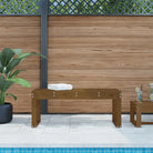 Houten tuinbank van massief grenenhout voor buitengebruik - Honingbruin grenenhout / 110 x 38 x 45 cm / 1 - Tuinbanken