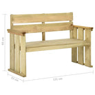 Houten tuinbank voor ontspanning en decoratie - Tuinbanken