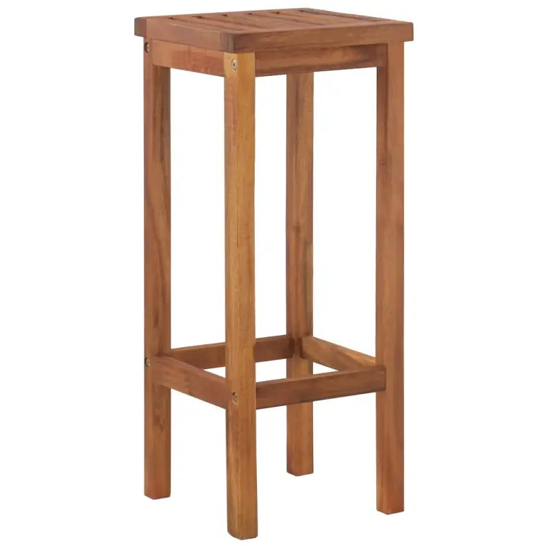 Houten tuinbarset met massief acaciahout en stevig tafelblad - Tuinsets