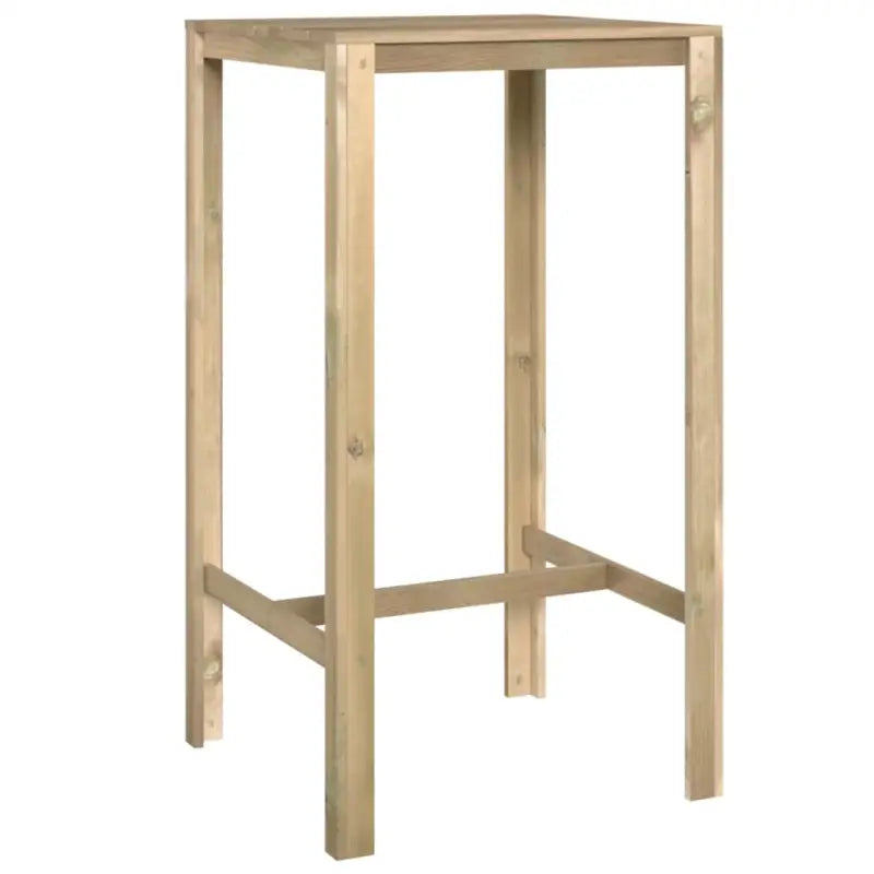 Houten Tuinbarset voor Gezelligheid en Ontspanning - 60 x 60 x 110 cm (tafel) - Tuinsets