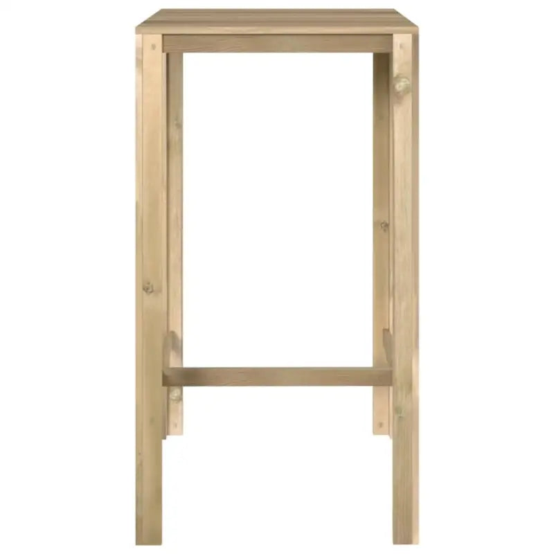 Houten Tuinbarset voor Gezelligheid en Ontspanning - 60 x 60 x 110 cm (tafel) - Tuinsets
