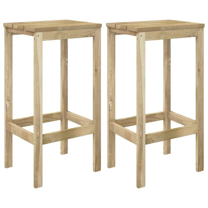 Houten Tuinbarset voor Gezelligheid en Ontspanning - 60 x 60 x 110 cm (tafel) - Tuinsets