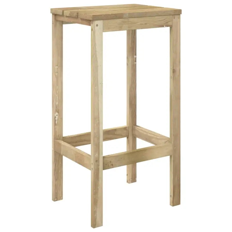 Houten Tuinbarset voor Gezelligheid en Ontspanning - 60 x 60 x 110 cm (tafel) - Tuinsets