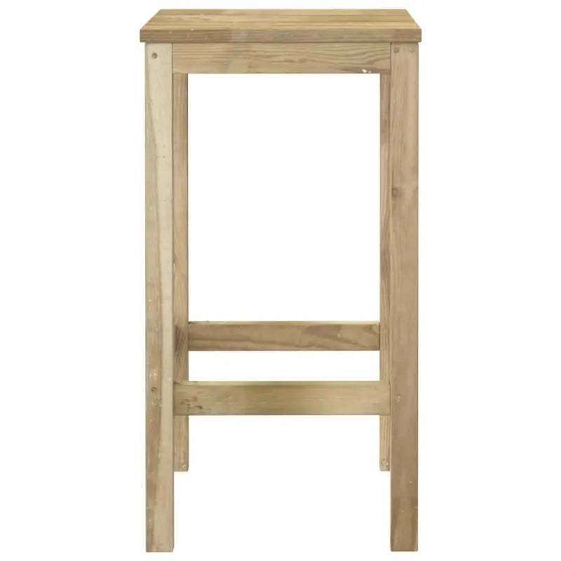 Houten Tuinbarset voor Gezelligheid en Ontspanning - 60 x 60 x 110 cm (tafel) - Tuinsets
