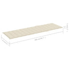 Houten tuinbed met kussens voor rustieke buitenstijl - Ligstoelen